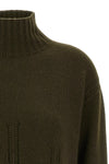 knitted cashmere and cotton sweater
