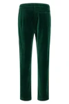 casablanca velour soft cotton velvet track pants