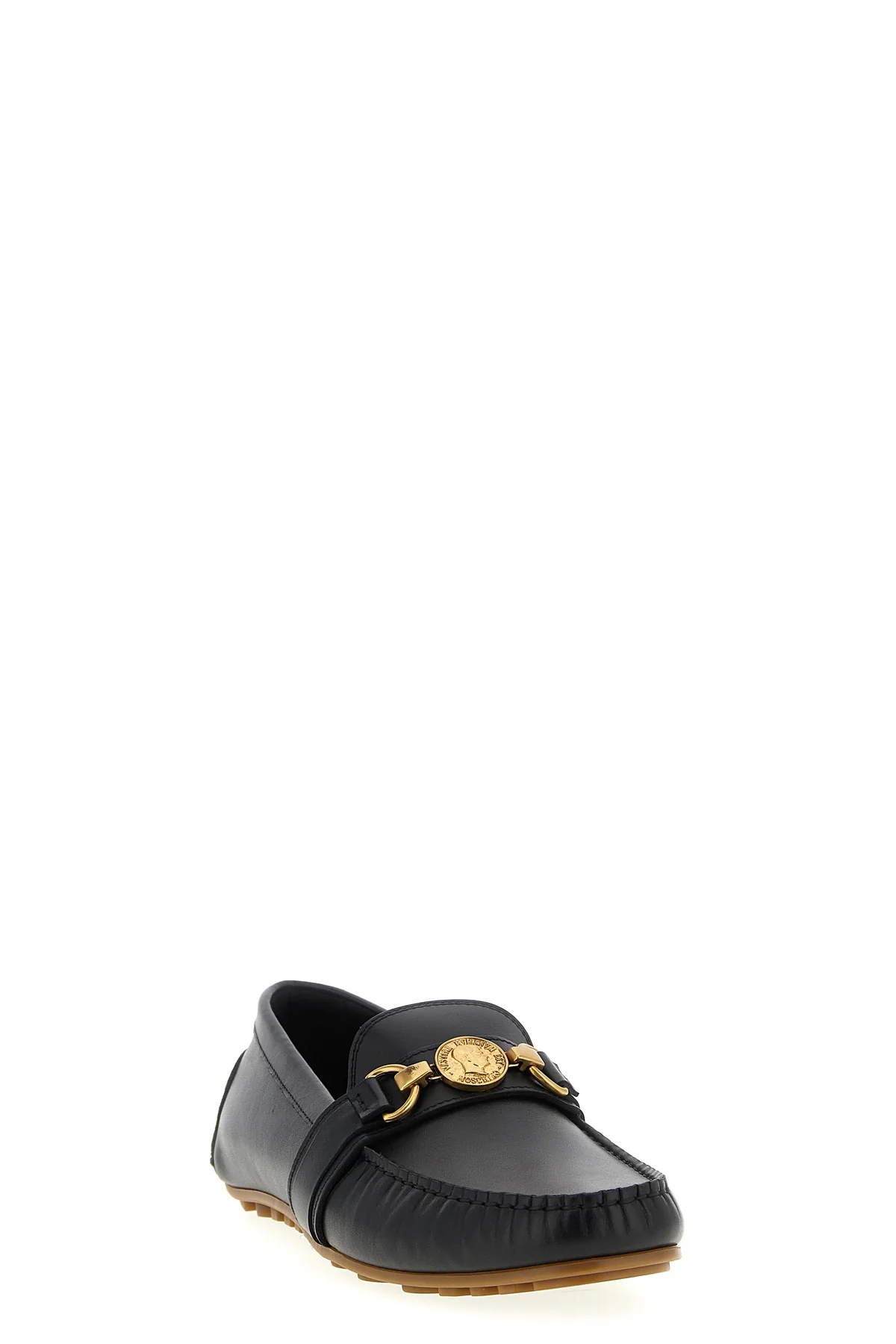 MOSCHINO 40 leather loafers