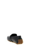 leather loafers