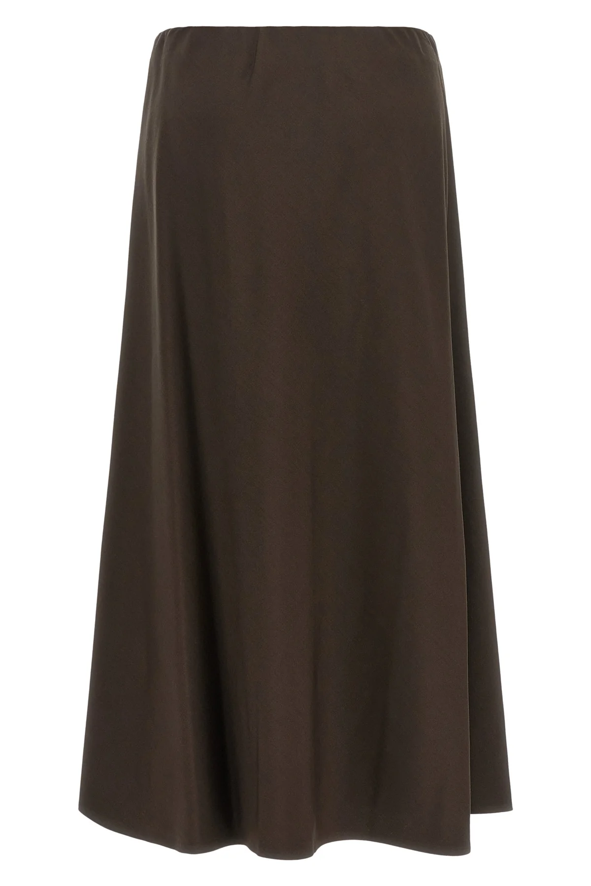 BRUNELLO CUCINELLI 36 brunello cucinellis flute midi skirt defines essential elegance through a fla