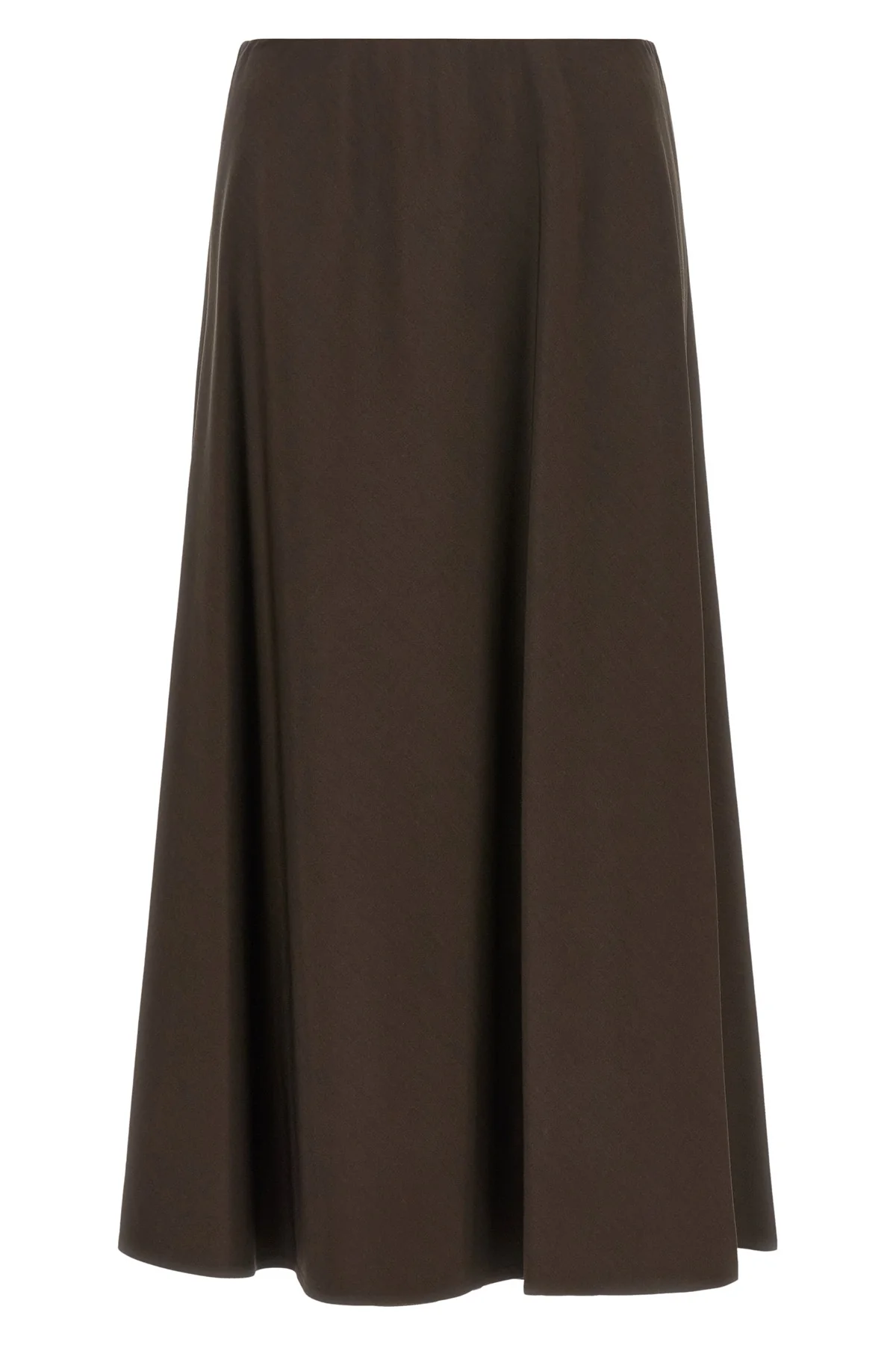 BRUNELLO CUCINELLI 36 brunello cucinellis flute midi skirt defines essential elegance through a fla