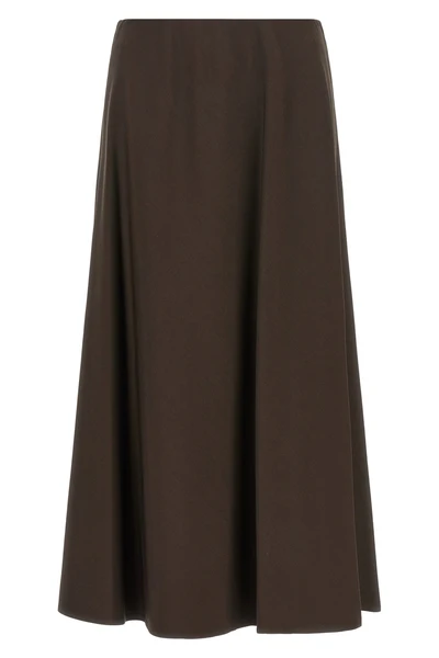 brunello cucinellis flute midi skirt defines essential elegance through a fla
