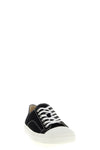 edge sneakers in vulcanized canvas