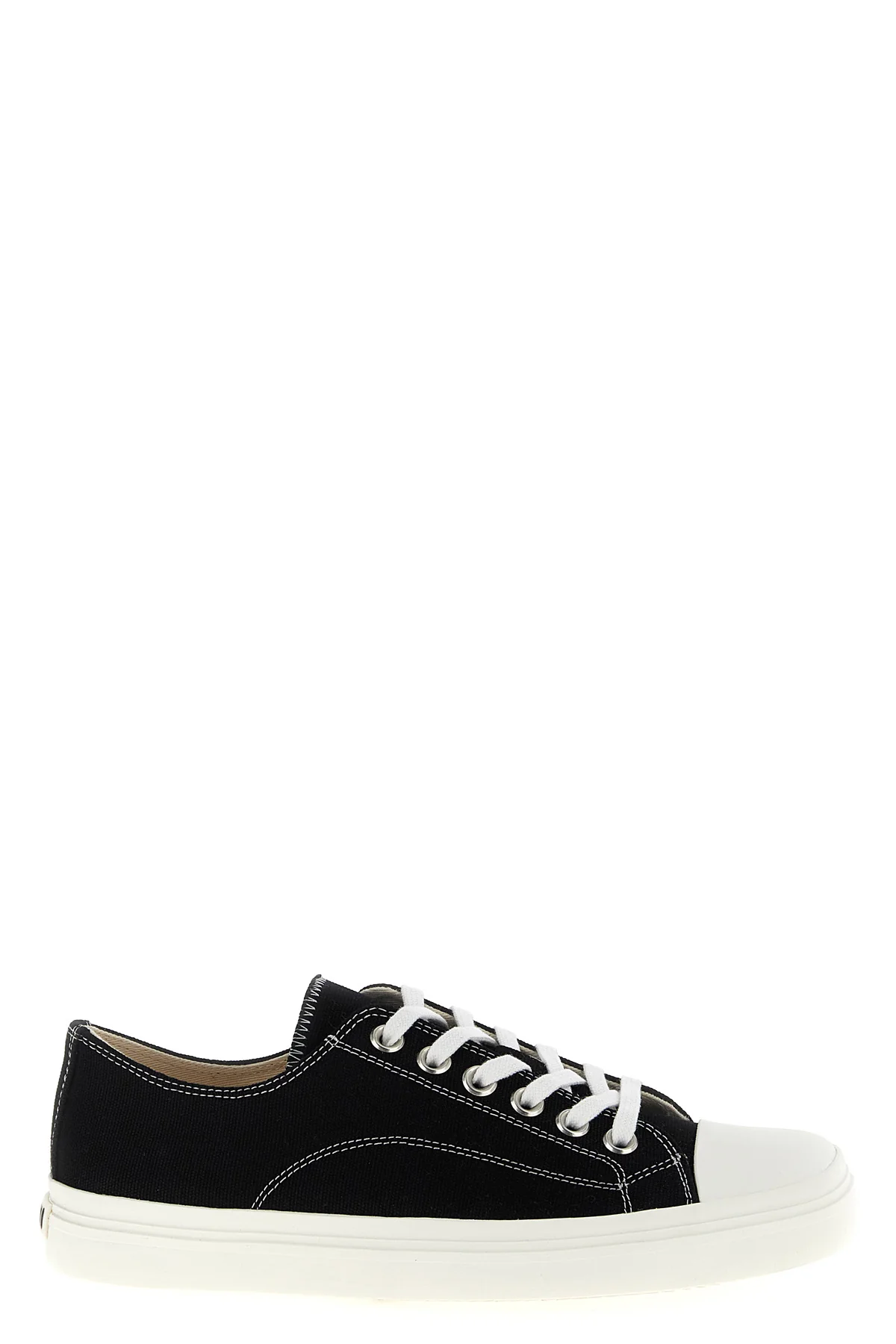 MOSCHINO 40 edge sneakers in vulcanized canvas