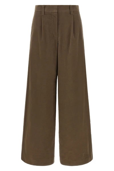 brunello cucinelli cotton fustian trousers redefine everyday elegance through la