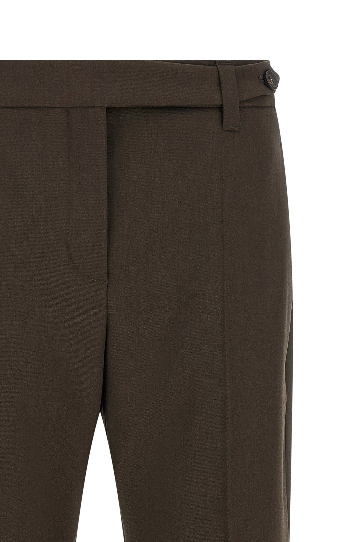 virgin wool trousers