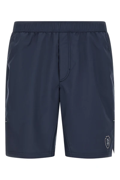 tennis nylon bermuda shorts