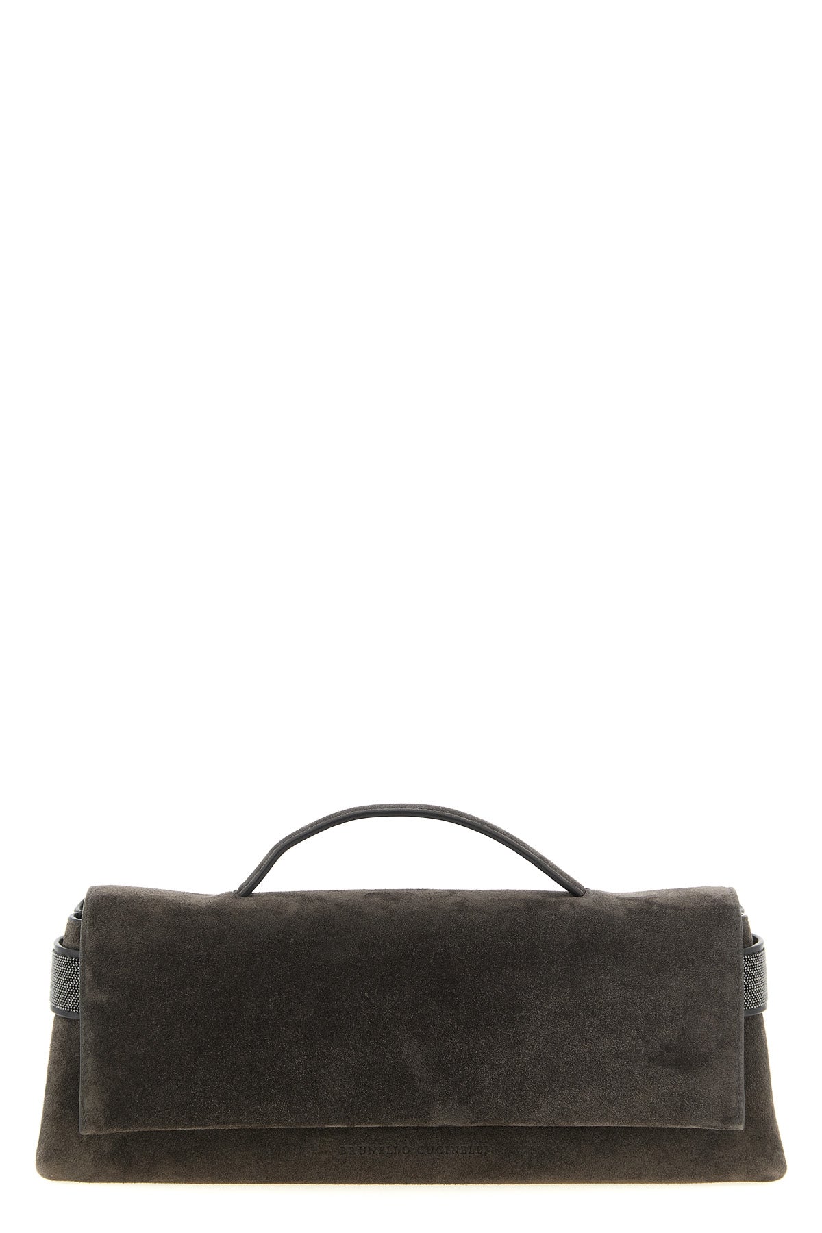 essence suede clutch