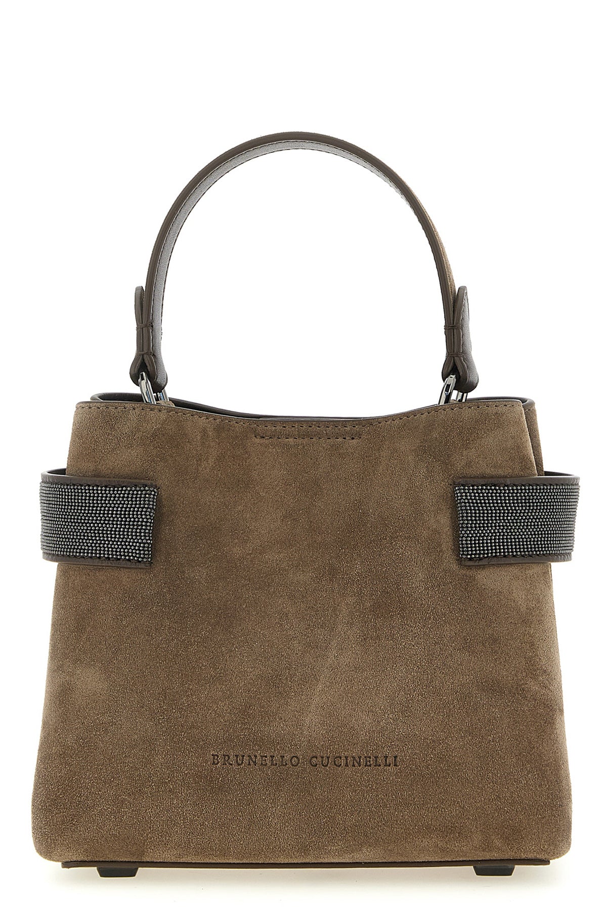 BRUNELLO CUCINELLI OS small essence suede handbag