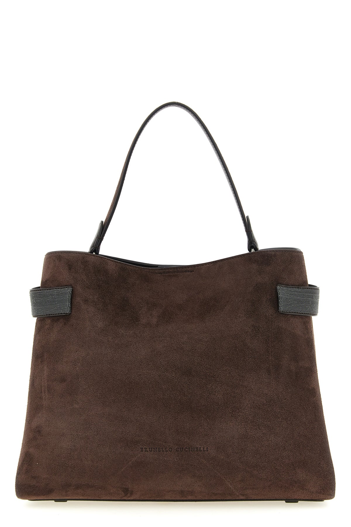 BRUNELLO CUCINELLI OS large essence suede handbag