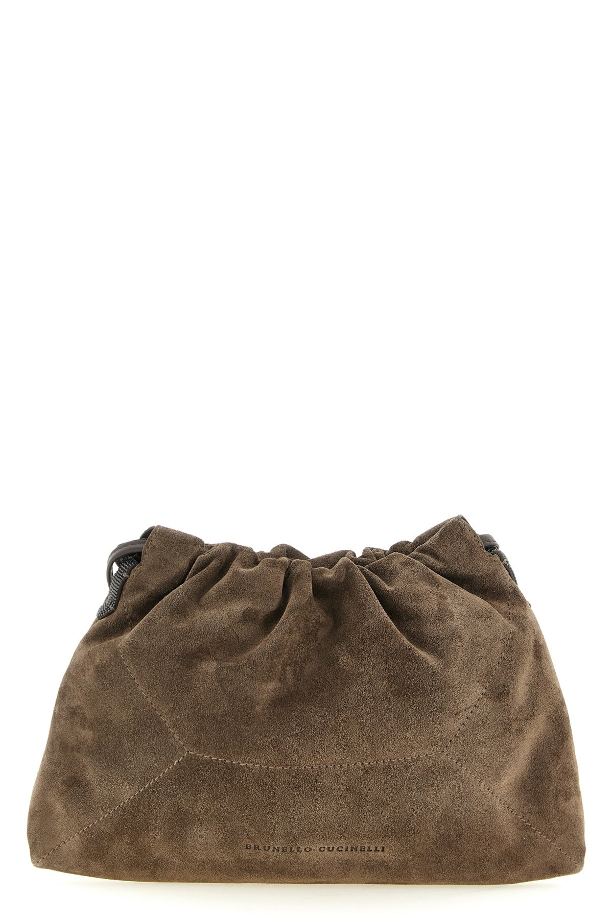 BRUNELLO CUCINELLI OS bc duo suede pouch