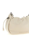 the brunello cucinelli bucket mellow mini shoulder bag stands out for its soft