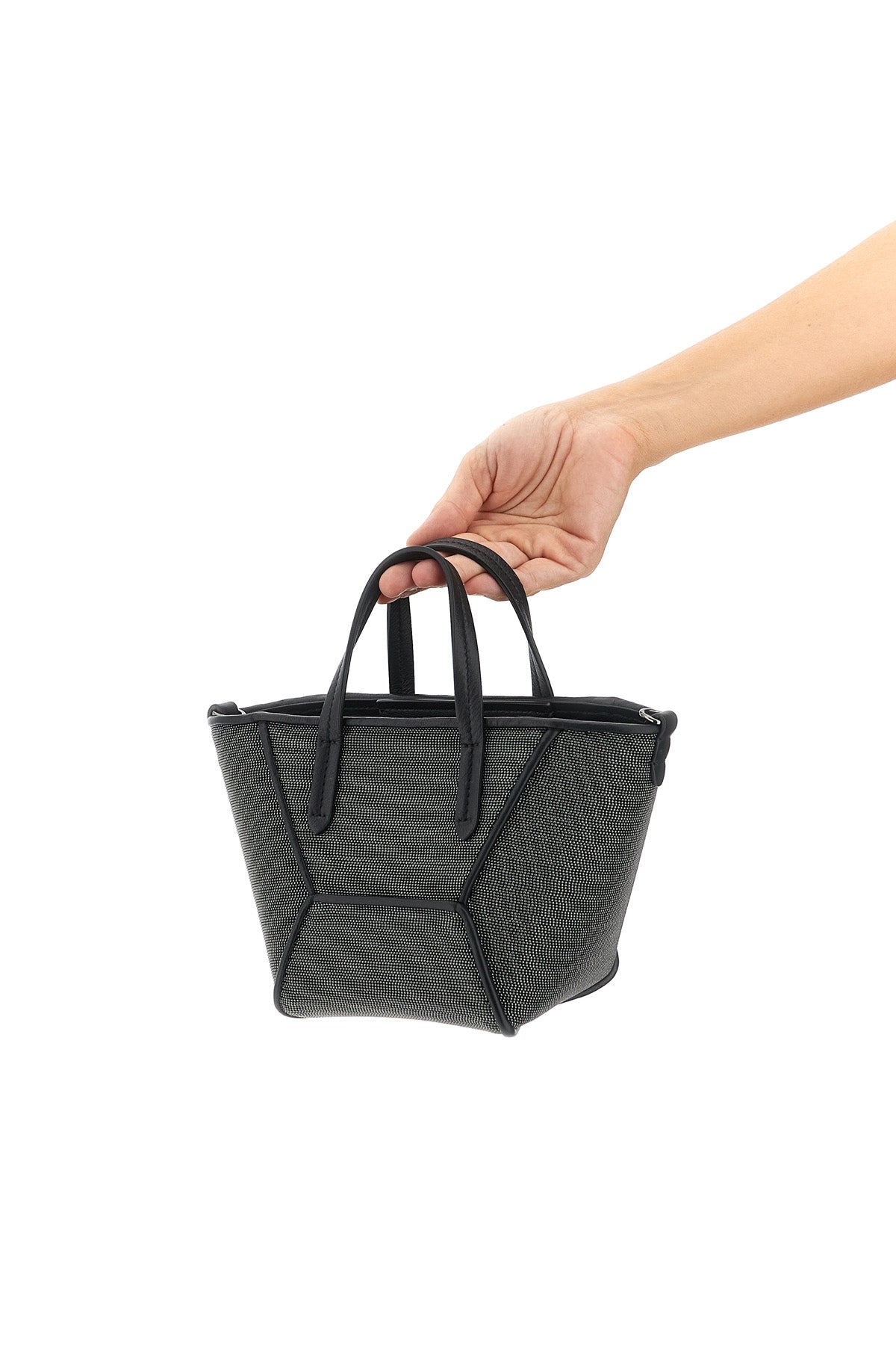 bc duo mini precious leather handbag