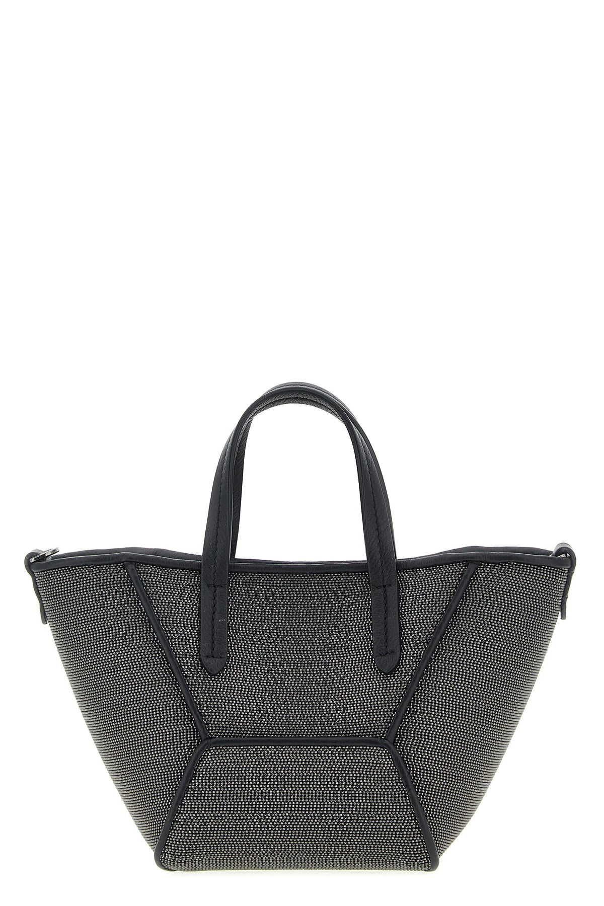 BRUNELLO CUCINELLI OS bc duo mini precious leather handbag