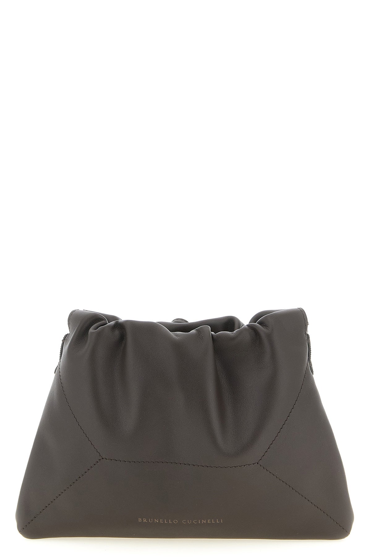BRUNELLO CUCINELLI OS calf leather bc duo pouch