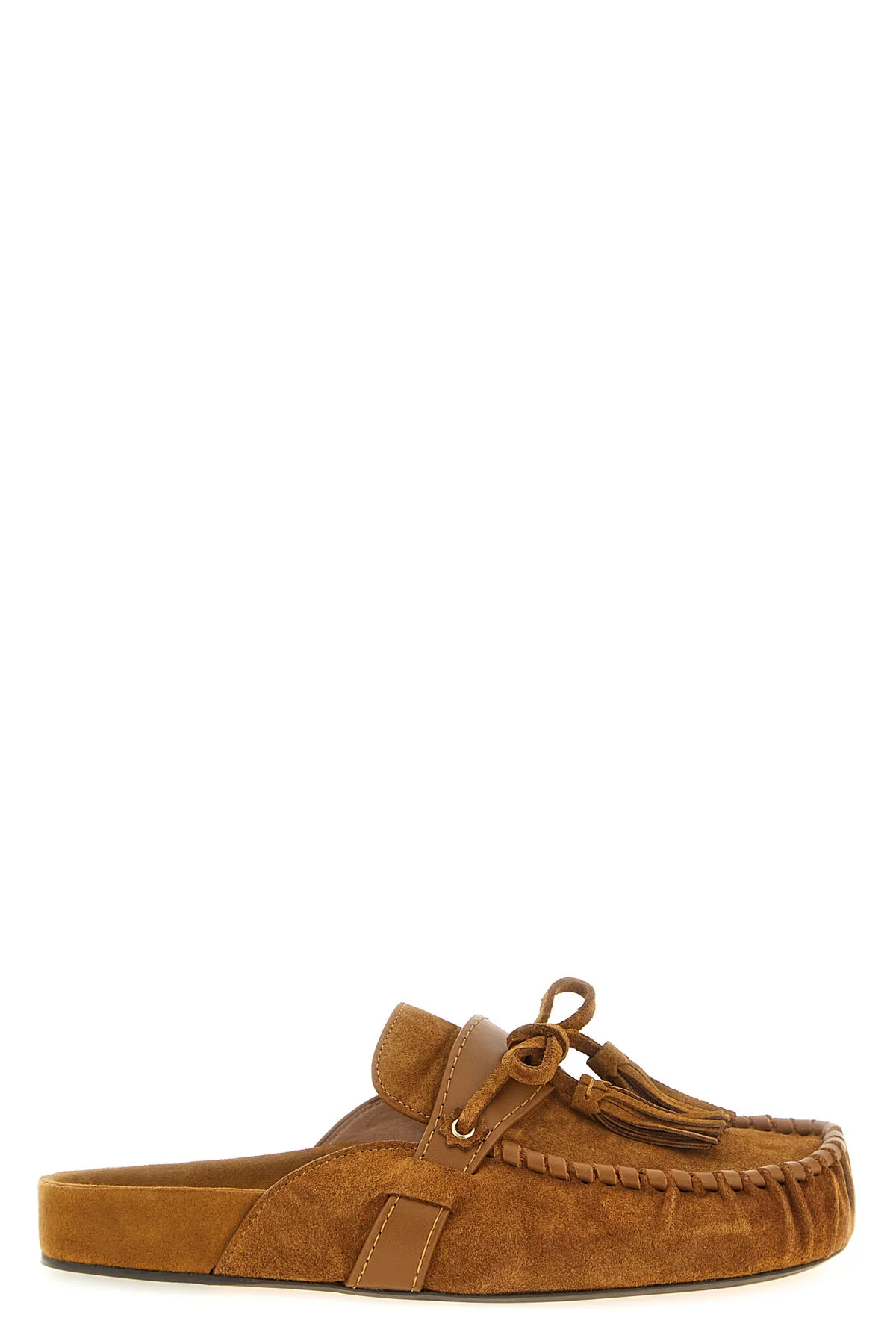ISABEL MARANT 36 the sabot-style moccasins by isabel marant malvin redefines the codes of flat fo