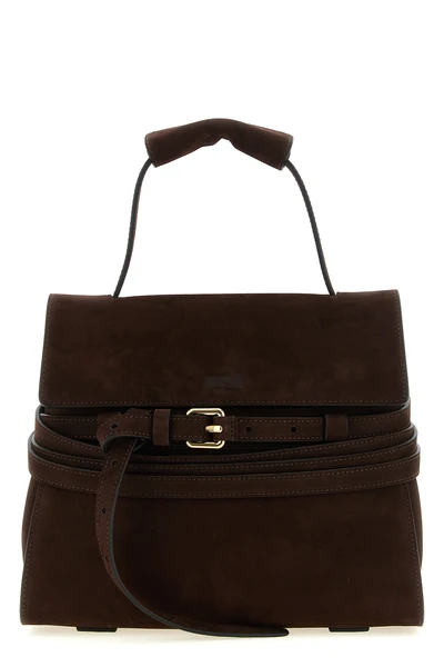 the moschino tie me regular handbag redefines the codes of everyday elegance t