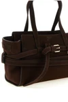 the moschino tie me handbag is expertly