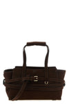 the moschino tie me handbag is expertly
