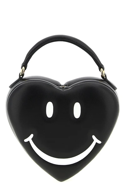 moschino love me nappa leather handbag padded