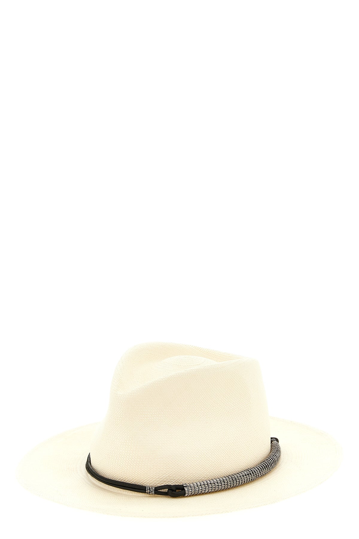 BRUNELLO CUCINELLI M woven raffia hat