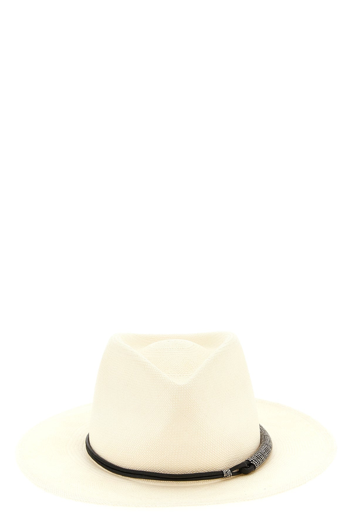 BRUNELLO CUCINELLI M woven raffia hat