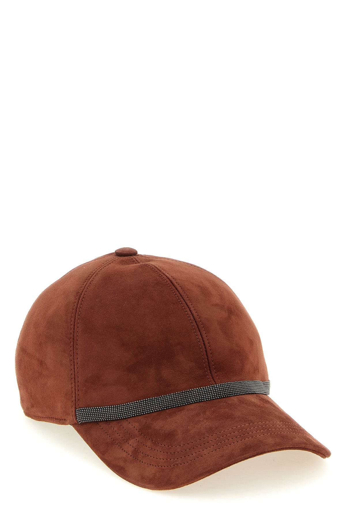 BRUNELLO CUCINELLI S baseball suede cap