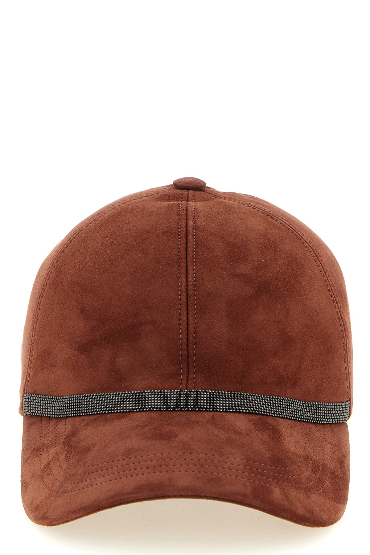 BRUNELLO CUCINELLI S baseball suede cap