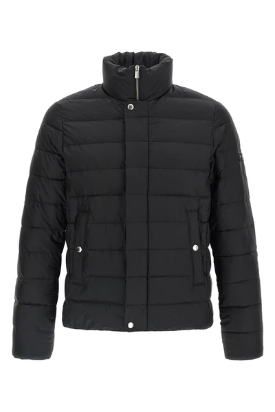 atene slightly shiny quilted taffeta jacket