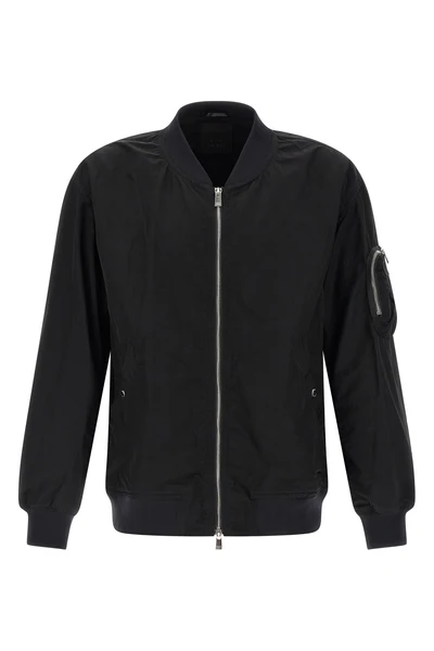 tomori blouson in water-repellent high-density nylon fabric