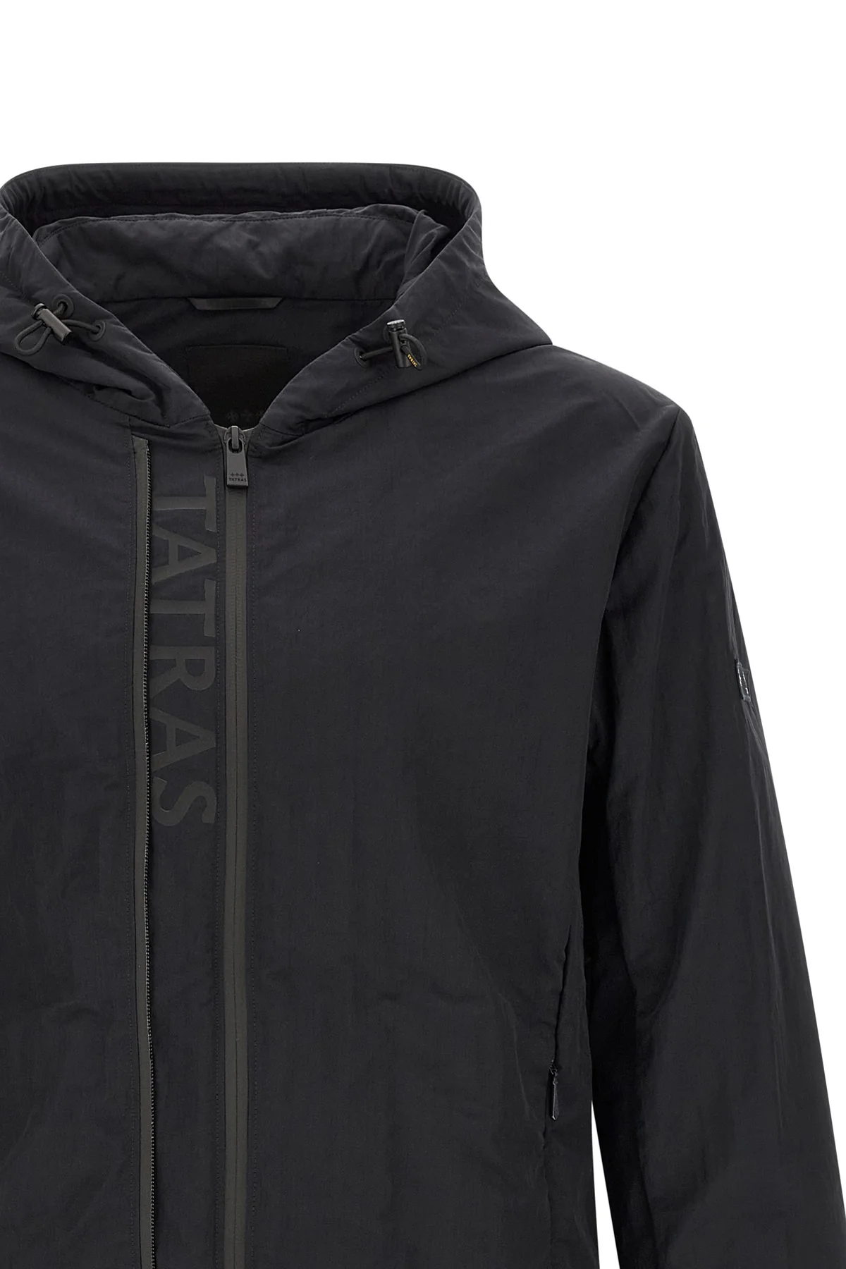 audee jacket in water-repellent high-density nylon fabric