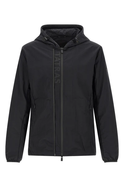 audee jacket in water-repellent high-density nylon fabric