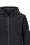 audee jacket in water-repellent high-density nylon fabric