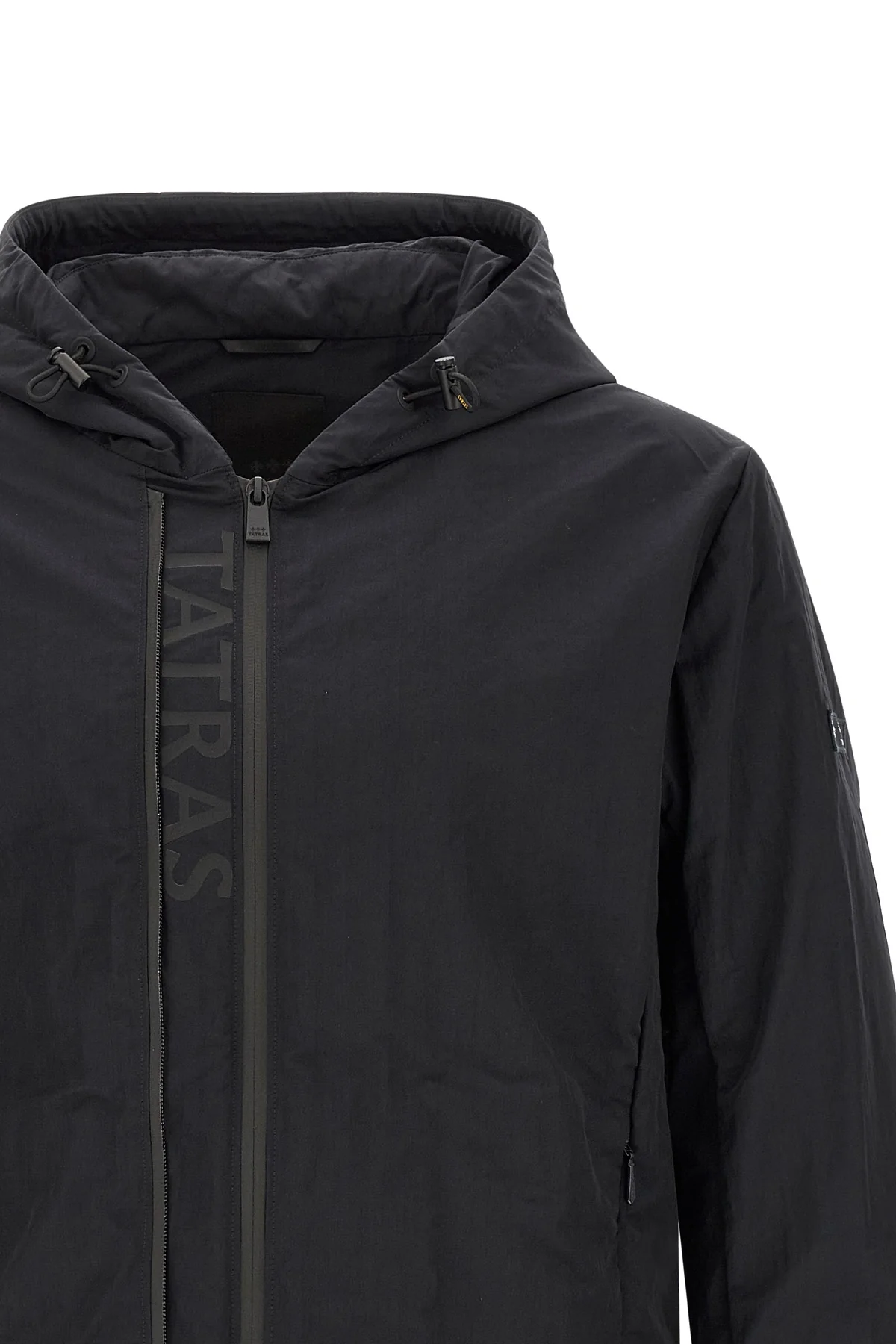 audee jacket in water-repellent high-density nylon fabric