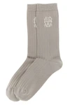 brunello cucinelli mid-calf socks