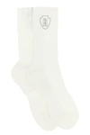 ribbed techno cotton knit socks