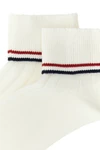 brunello cucinelli pure cotton socks are distinguished by a rigorous ribbed work