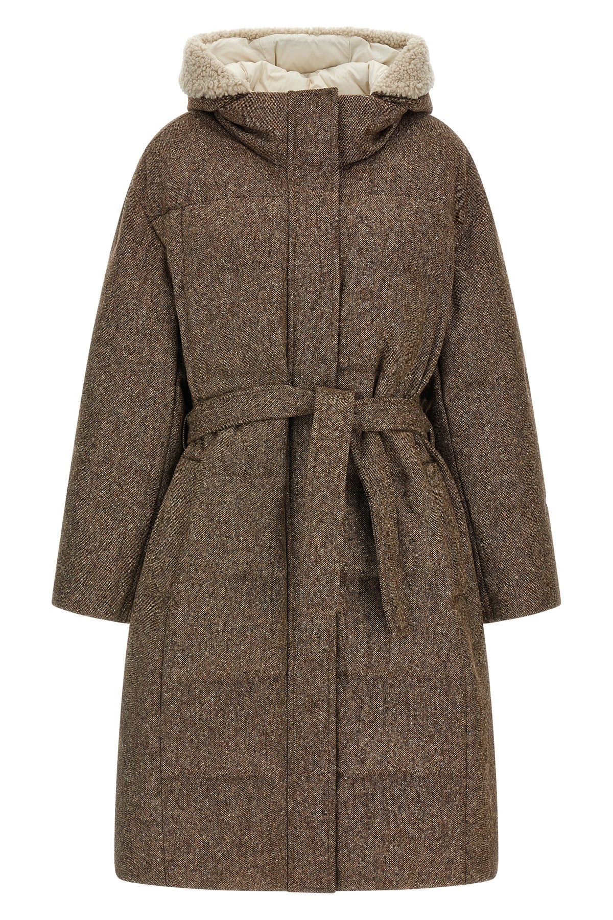 BRUNELLO CUCINELLI 40 brunello cucinelli down jacket redefines the codes of winter outerwear through m