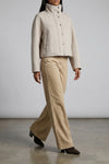 virgin wool and cashmere blend coat
