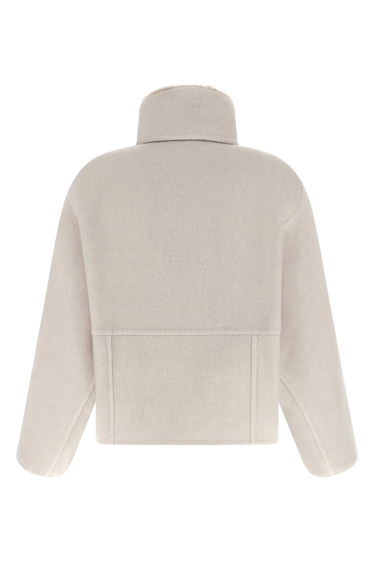 virgin wool and cashmere blend coat
