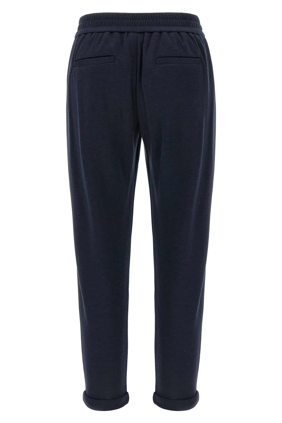 BRUNELLO CUCINELLI M joggers in cotton and silk blend