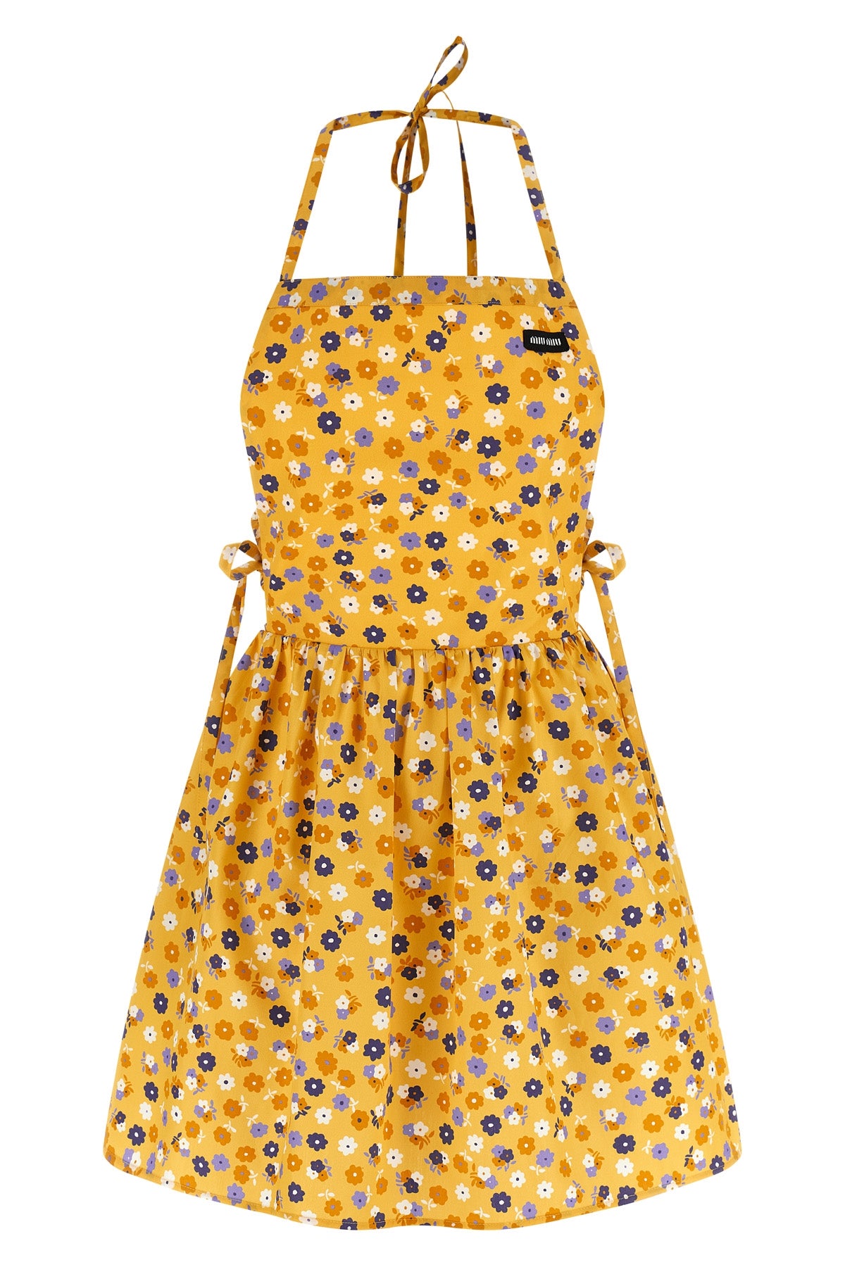 MIU MIU 38 mini dress in cotton poplin