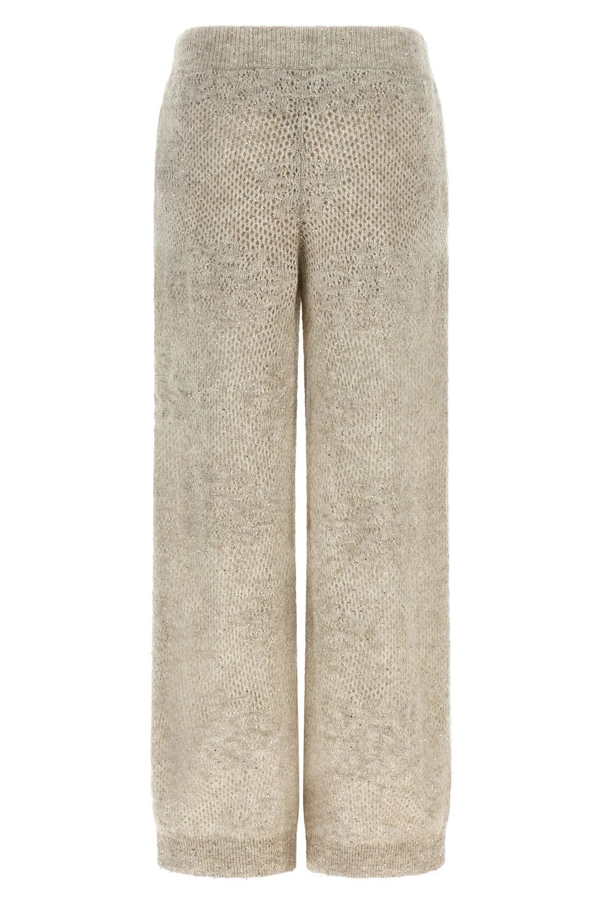 brunello cucinelli dazzling abstact leaf trousers define a new concept of sart