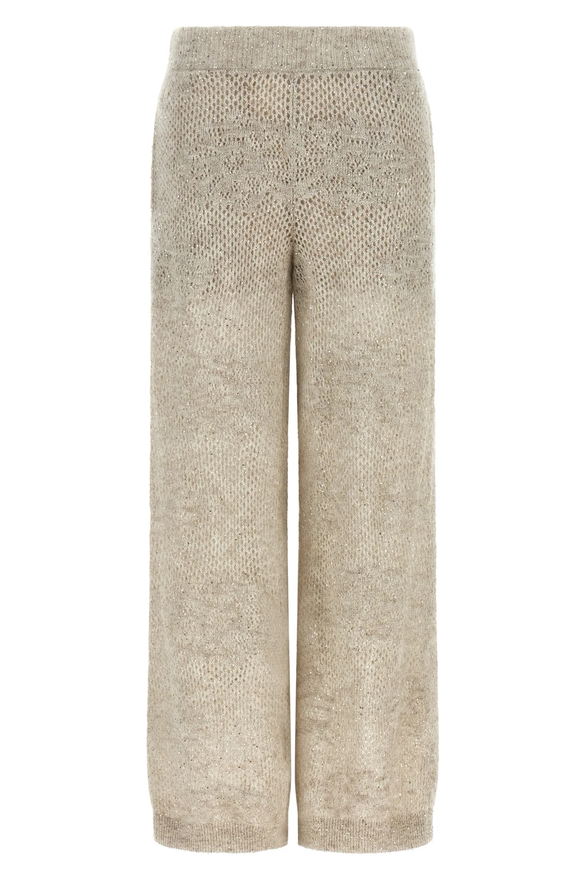 brunello cucinelli dazzling abstact leaf trousers define a new concept of sart