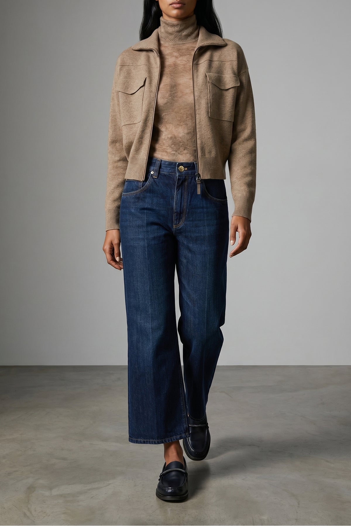 BRUNELLO CUCINELLI M openwork sweater in silk