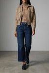 openwork sweater in silk