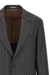 150s wide pinstriped batavia blazer in virgin wool