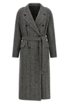 the brunello cucinelli coat defines luxury outerwear through a rigorous double-b