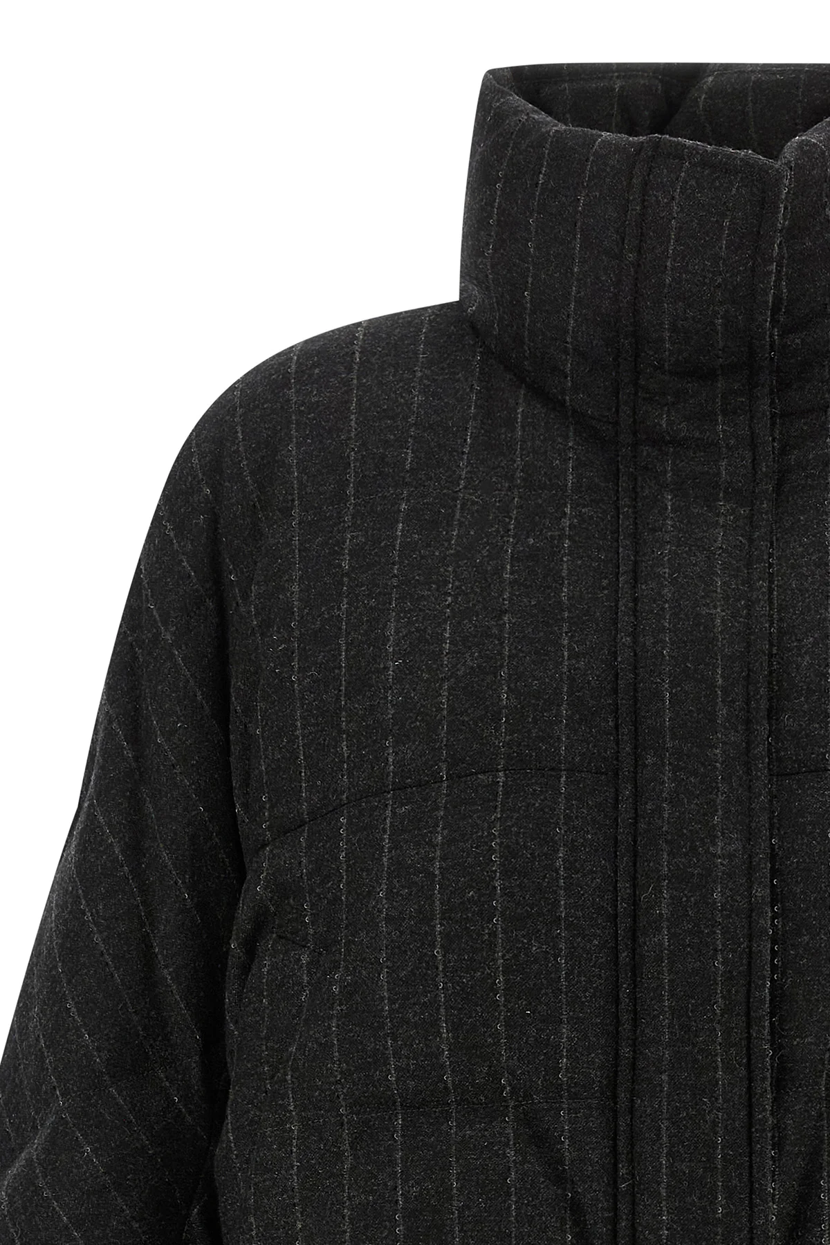 brunello cucinelli down padded down jacket redefines the codes of outerwear thro